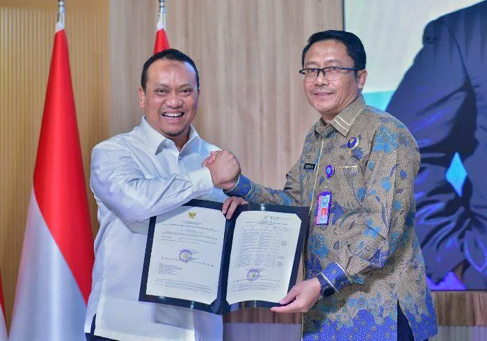 BNN Hadiri Entry Meeting Pemeriksaan BPK RI di Lingkungan DJPKN I, Inspektur Utama, Dicky Kusumawardhana, didampingi Inspektur III Inspektorat Utama BNN, Mangaradja S. Hutagaol, yang diselenggarakan di Auditorium BPK RI, Jakarta Pusat, pada Rabu (11/2/2026).