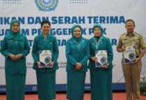 TP PKK DKI Gelar Pelantikan Ketua PKK Jakbar Masa Bakti 2025-2029, di Ruang Ali Sadikin, Blok A Kantor Wali Kota Jakarta Barat, Selasa (10/2/2026). 