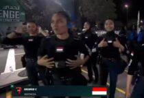 Kontingen Korps Brimob Polri Tuntaskan Hari Kedua UAE SWAT Challenge Dubai 2026 digelar di Rowahiyah Venue, Dubai, Uni Emirat Arab Minggu (8/2/2026).