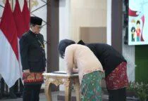 Gubernur DKI Jakarta Pramono Anung Lantik 521 Pejabat Fungsional: Fokus Jawab Tantangan Masa Depan Jakarta di lingkungan Pemerintah Provinsi (Pemprov) DKI Jakarta di Balai Kota Jakarta, pada Rabu (4/3/2026)