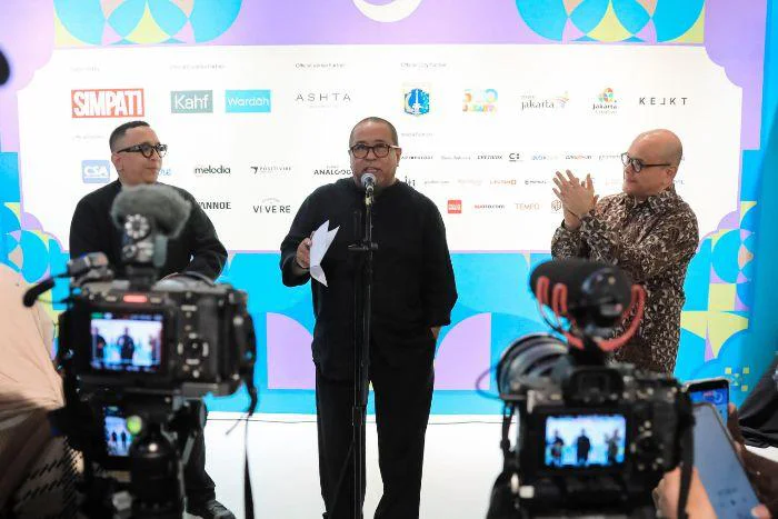 Wagub DKI Jakarta Rano Karno : Illustrated Ramadhan 2026 Simbol Jakarta Rumah Keberagaman, pameran ilustrasi terbesar spesial Ramadan di Ashta District 8, SCBD, Jakarta Selatan.