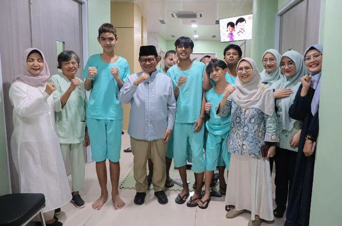 Safari Ramadan di RSKD Duren Sawit, Gubernur DKI Jakarta Pramono Anung bersilaturahmi dengan keluarga besar serta para pasien di RSKD Duren Sawit dalam rangka Safari Ramadan 1447 H/2026 M 
