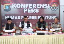 Press release Polres Belitung ungkap kasus peredaran narkotika jenis sabu lintas Pulau, Kasat Resnarkoba Polres Belitung, AKP Martuani Manik: Komitmen Tegas Menuju Wilayah Bebas Narkoba