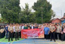 Wujudkan Mimpi Jadi Bhayangkara, Polres Belitung Bedah Alur Rekrutmen Polri 2026 di SMK Yaperbel 2, dipimpin langsung oleh Kabag SDM Polres Belitung, AKP Muhammad Syarifuddin Ginting di aula SMK Yaperbel 2 Tanjungpandan pada Jumat (06/03/2026).