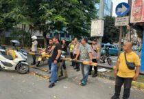 Antisipasi Aksi Konvoi, Polisi Lakukan Pemantauan Kapolsek Metro Tamansari Polres Metro Jakarta Barat Kompol Bobby Mochammad Zulfikar, bersama jajaran turun langsung di Titik Strategis Tamansari Jakarta Barat