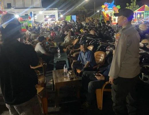 Polres Belitung Gelar KRYD Cooling System Jaga Kamtibmas pada 24 Ramadan 1447 Hijriah di antaranya Gedung Nasional, kawasan Pantai Tanjung Pendam, Jalan Endek, dan Jalan Sekolah. di Tanjungpandan