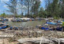 Polres Belitung Tertibkan Aktivitas Penambangan Ilegal di Hutan Lindung Pantai Membalong, Desa Lassar, Kecamatan Membalong, Kabupaten Belitung, Minggu (15/3/2026).