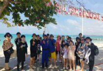 Situasi Wisata Tanjung Kelayang Masih Sepi, Ipda Junaidi: Pastikan Pengamanan Tetap Siaga di kawasan wisata Kepulauan Bangka Belitung, di Kecamatan Sijuk.