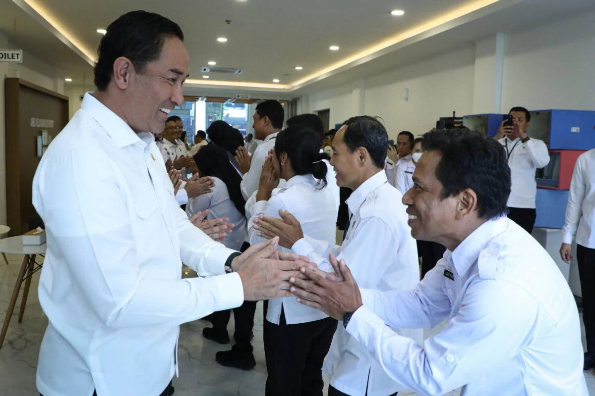 Kepala BNN RI, Suyudi Ario Seto, Halalbihalal dengan pegawai di lingkungan BNN, Refleksi Idulfitri untuk Sinergi Organisasi yang Lebih Kuat, Senin (30/3/2026).