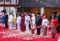 Gubernur DKI Jakarta Pramono Anung Lantik 11 Pejabat Pimpinan Tinggi Pratama, di lingkungan Pemerintah Provinsi (Pemprov) DKI Jakarta di Balai Agung, Balai Kota DKI Jakarta, pada Rabu (15/4/2026).