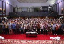 Gubernur DKI Jakarta Pramono Anung Hadiri Musrenbang RKPD 2027, di Balai Agung, Balai Kota DKI Jakarta, pada Kamis (16/4/2026). Dorong Pemerataan dan Transformasi Jakarta Kota Global