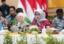 Wali Kota Jakarta Barat Iin Mutmainnah saat Musrenbang tingkat kota Jakarta Barat tahun 2026 dalam rangka penyusunan RKPD Tahun 2027.
