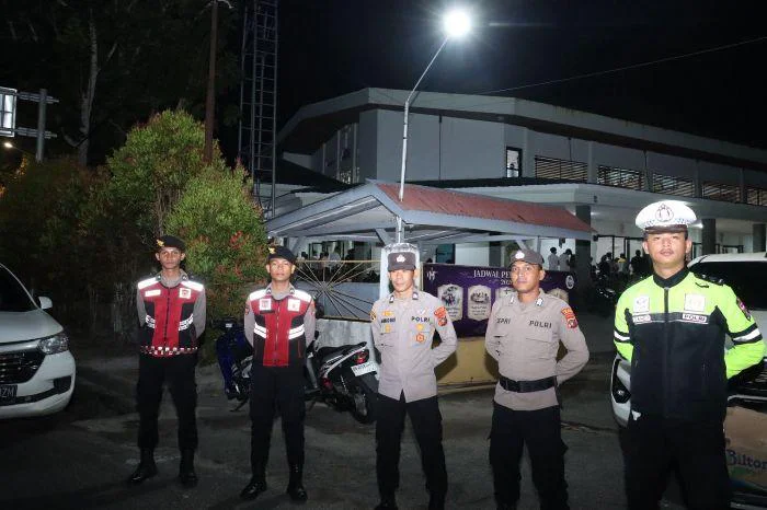 Pastikan Paskah 2026 Aman, Kapolres Belitung AKBP Sarwo Edi Wibowo, S.I.K: memberikan apresiasi setinggi-tingginya kepada seluruh personel yang bertugas di lapangan.