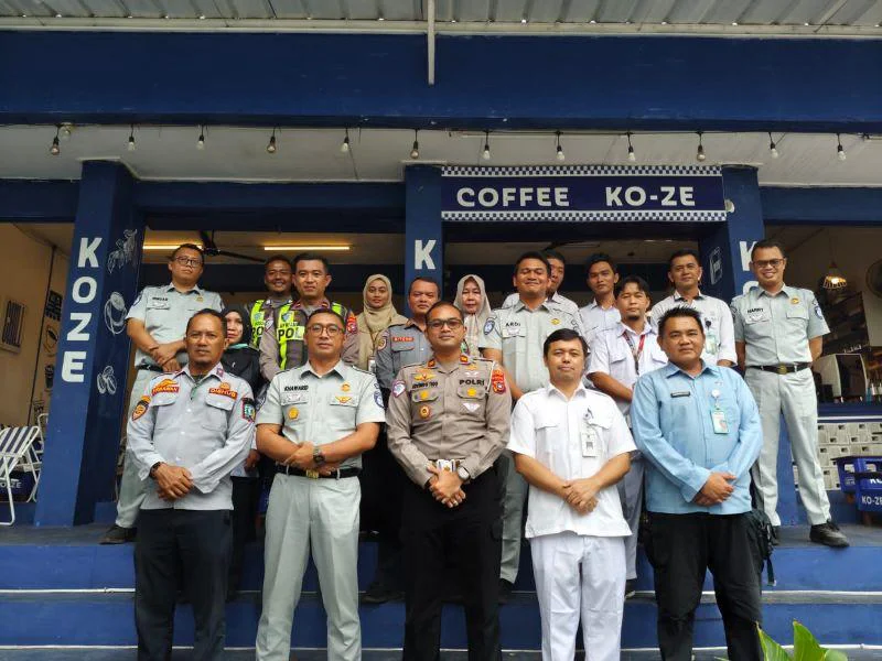 Satlantas Polres Belitung Hadiri Forum Diskusi, tema strategis “Bersama Berinovasi Menekan Kecelakaan Lalu Lintas di Wilayah Belitung”.