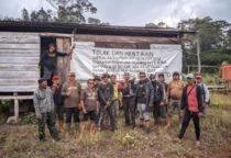Tolak Aktivitas Tambang, Aksi Unjuk Rasa Masyarakat Adat RKBP dipimpin langsung oleh Koordinator Lapangan, Supriadi, yang juga menjabat sebagai Ketua Umum RKBP.