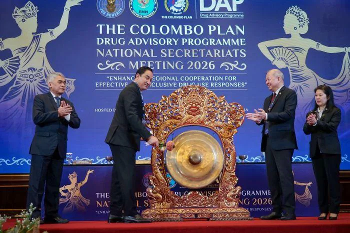 Tuan Rumah CPDAP 2026, Indonesia Fokus Bahas Kerja Sama Penanganan Narkotika, Kepala BNN RI, Komisaris Jenderal Polisi Dr. (H.C.) Suyudi Ario Seto resmi buka CPDAP National Secretariat Meeting Tahun 2026 yang diselenggarakan di Discovery Kartika Plaza Hotel, Bali, pada 28 s.d. 30 April 2026.