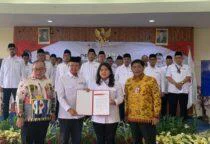 Ima Mahdiah Ketua Dewan Kehormatan PMI Kota Jakarta Barat yang baru saja dikukuhkan, yang juga menjabat sebagai Wakil Ketua DPRD DKI Jakarta.