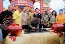 Gubernur DKI Jakarta Pramono Anung Resmikan Kelenteng Tian Fu Gong di Kawasan PIK 2, Minggu (17/5/2026). dapat berkembang menjadi pusat interaksi sosial, pelestarian budaya, sekaligus destinasi wisata religi dan budaya di Jakarta.