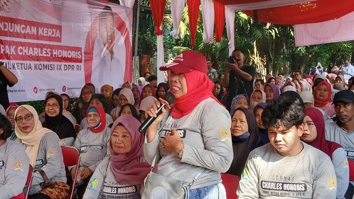 Antusiasme Warga Tanjung Duren Selatan Ikuti Sosialisasi Budaya Mutu dan Keselamatan Pasien, di Jalan Tanjung Duren Timur Dalam IV, Kecamatan Grogol Petamburan, Jakarta Barat, Kamis (21/5/2026).
