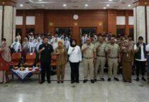 Cegah Tawuran, Wali Kota Jakarta Barat Iin Mutmainnah Buka Dialog Interaktif dengan 100 Pelajar SMA, di Ruang Ali Sadikin, Kantor Wali Kota Jakarta Barat, Selasa (19/5/2026).