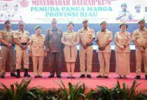 Suhardiman Amby Terpilih Secara Aklamasi Memimpin Pemuda Panca Marga Provinsi Riau, periode 2026–2031. Keputusan ini ditetapkan dalam Musyawarah Daerah (Musda) Ke-8 PPM Riau yang berlangsung di Pekanbaru, Minggu (17/5/2026).