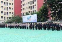 Peringati Hari Kebangkitan Nasional ke-118, tahun 2026, selaku inspektur upacara, Wakapolres Metro Jakarta Barat Rezi Dharmawan, yang berlangsung di Lapangan Hijau Polres Metro Jakarta Barat, Rabu (20/5/2026). Polres Jakbar Ajak Personel Jaga Tunas Bangsa