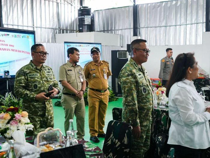 Pemkot Jakbar Hadiri Peresmian Operasionalisasi KDKMP berlangsung di Koperasi Kelurahan Merah Putih Meruya Selatan, Kecamatan Kembangan.