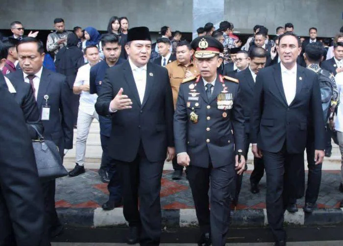 Hadiri Rapat Paripurna DPR, Kepala BNN RI Suyudi Ario Seto, menghadiri Rapat Paripurna DPR RI bersama sejumlah menteri Kabinet Merah Putih