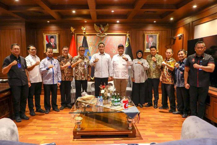 Kepala BNN RI Suyudi Ario Seto menerima audiensi Bupati Kabupaten Batubara, H. Baharuddin Siagian, beserta jajaran guna memperkuat sinergi Program P4GN di Kabupaten Batubara