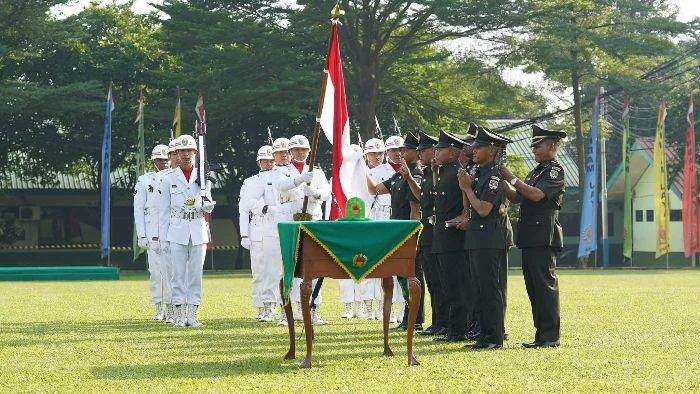 Upacara Penutupan Dikmata Tahun 2026, Ini Pesan Pangdam Jaya di Infanteri TNI Angkatan Darat Gelombang I TA. 2026, yang digelar di Lapangan Chandradimuka Rindam Jaya, Jumat (22/5/2026).