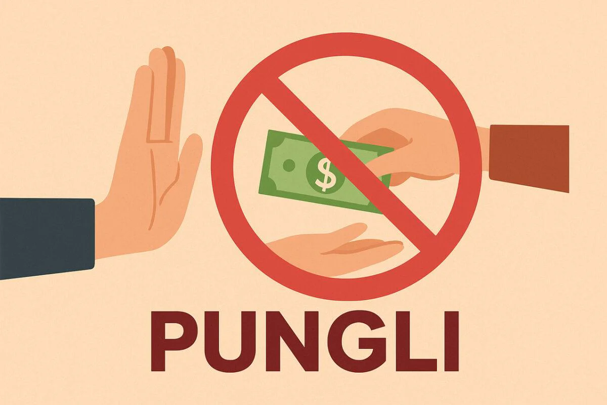 Ilustrasi pungutan liar (pungli). Foto: Chatgpt.
