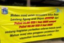 Pemprov DKI Jakarta: ruas Jalan Lenteng Agung arah selatan atau menuju Depok ditutup sementara mulai Senin (1/6/2026) pukul 14.00 WIB hingga Selasa (2/6/2026) pukul 05.00 WIB.