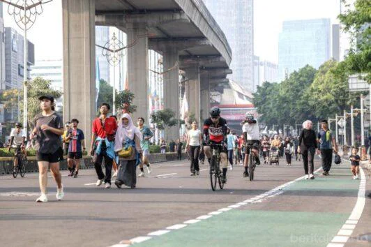 CFD Rasuna Said Digelar Lagi Minggu 7 Juni, Dishub DKI Siapkan Rekayasa Lalu Lintas, Gelaran tersebut menjadi bahan evaluasi untuk melihat antusiasme masyarakat serta kesiapan kawasan jika HBKB diadakan secara rutin.
