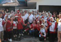 Wujudkan Jakarta Zero Waste, Gubernur DKI Jakarta Pramono Anung Jadikan Inisiatif Biopori Jumbo Pondok Kelapa sebagai Role Model, di RW 014, Pondok Kelapa, Duren Sawit, Jakarta Timur, pada Minggu (7/6/2026).