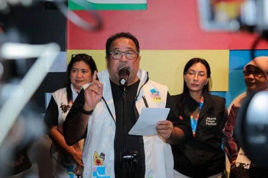 Luar Biasa, JFF 2026 Raih 80 Ribu Pengunjung dan Ratusan Gagasan; Resmi Ditutup Wagub DKI Jakarta Rano Karno di Graha Bhakti Budaya, Taman Ismail Marzuki, pada Minggu (7/6/2026) malam. Kegiatan bertema “Menavigasi Resiliensi”