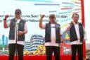 Penantian 20 Tahun Berakhir: Gubernur DKI Jakarta Pramono Anung hasil penataan kawasan Jalan H.R. Rasuna Said sekaligus memperkenalkan nama baru Halte Transjakarta Setiabudi Integritas di Jakarta Selatan, Minggu (21/6/2026) pagi.