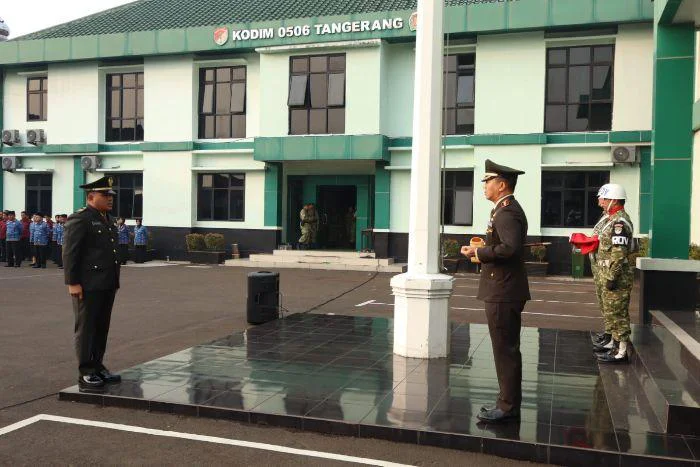 Dari Tangerang untuk Indonesia, Semangat Pancasila Tak Pernah Padam, Dandim 0506/Tangerang Kolonel Inf Ary Sutrisno, Kodim 0506/Tangerang melaksanakan Upacara Peringatan Hari Lahir Pancasila Tahun 2026 di Lapangan Makodim 0506/Tgr.