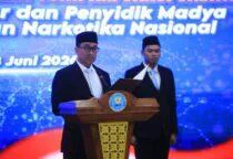 Resmi Dilantik, Ini Arahan Tegas Kepala BNN RI Komjen Pol Suyudi Ario Seto Prosesi yang berlangsung khidmat tersebut digelar di Gedung Tan Satrisna BNN, Cawang, Jakarta Timur, pada Rabu (3/6/2026).