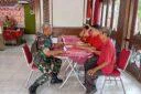 Peran Aktif Babinsa Kratonan Koramil 03/Serengan Kodim 0735/Surakarta Serma Aris Setyo Dampingi Posyandu Lansia di Aula Kelurahan Kratonan Kecamatan Serengan Kota Surakarta, (6/6/2026)