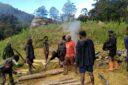 Ledakan Bekas Markas TPNPB-OPM di Kampung Toemalo Tewaskan Satu Warga, sedang melakukan aktivitas mencari dan membakar kelapa hutan, Distrik Melagi, Kabupaten Lanny Jaya, Minggu (7/6/2026).