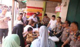 Polres Jakbar dan Polsek Tamansari menggelar kegiatan "Jaga Jakarta+ Jayakarta On The Spot" di RW 01 Kelurahan Glodok, Kecamatan Tamansari, Jakarta Barat, Rabu (17/6/2026).