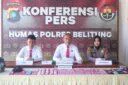 Polres Belitung Ungkap Dua Kasus Sabu, Kapolres Belitung AKBP Sarwo Edi Wibowo, menegaskan bahwa pihaknya akan terus meningkatkan upaya pencegahan dan penindakan terhadap peredaran gelap narkotika di wilayah hukum Polres Belitung., Kasat Resnarkoba Polres Belitung, AKP Budi Santoso