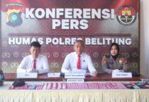 Polres Belitung Ungkap Dua Kasus Sabu, Kapolres Belitung AKBP Sarwo Edi Wibowo, menegaskan bahwa pihaknya akan terus meningkatkan upaya pencegahan dan penindakan terhadap peredaran gelap narkotika di wilayah hukum Polres Belitung., Kasat Resnarkoba Polres Belitung, AKP Budi Santoso