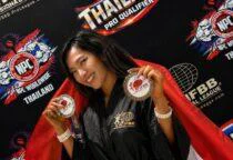 Jingga atlet wanita asal Tanjungpandan, Belitung, yang sukses meraih posisi Runner-Up (Juara II) dalam ajang bergengsi IFBB Pro League Pro Qualifier Thailand 2026.