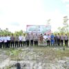 Polres Belitung Gelar Penanaman Pohon Peringati Hari Bhayangkara ke-80, di Pos PT. Timah Badau, Jalan H. A.S. Hanandjoeddin, Desa Badau yang dipimpin oleh Kapolres Belitung AKBP Sarwo Edi Wibowo, S.I.K dan dihadiri oleh Wakil Bupati Kab. Belitung,