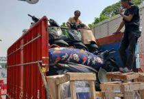 Terbongkar! 12 Motor Diduga Hasil Curian Hendak Diseberangkan ke Sumatera, Tim Tiger Unit Reskrim Polsek Tambora berhasil menggagalkan Truk Pengangkut