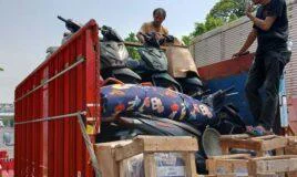 Terbongkar! 12 Motor Diduga Hasil Curian Hendak Diseberangkan ke Sumatera, Tim Tiger Unit Reskrim Polsek Tambora berhasil menggagalkan Truk Pengangkut
