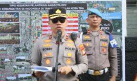 Kapolsek Metro Tamansari selaku Kapam Obyek, Kompol Bobby M. Zulfikar Pimpin Apel Pengamanan Pelantikan DPC PKB, di kawasan Kota Tua, Pastikan Kegiatan Berjalan Aman dan Kondusif