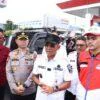 Kapolres Belitung AKBP Satria Darma bersama Bupati Belitung H. Djoni Alamsyah Hidayat, S.Sos dan Forum Koordinasi Pimpinan Daerah (Forkopimda) melaksanakan inspeksi mendadak (sidak) ke dua Stasiun Pengisian Bahan Bakar Umum (SPBU) di Kecamatan Tanjungpandan, Rabu (22/7/2026).